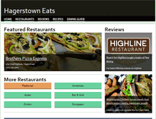 Tablet Screenshot of hagerstowneats.com